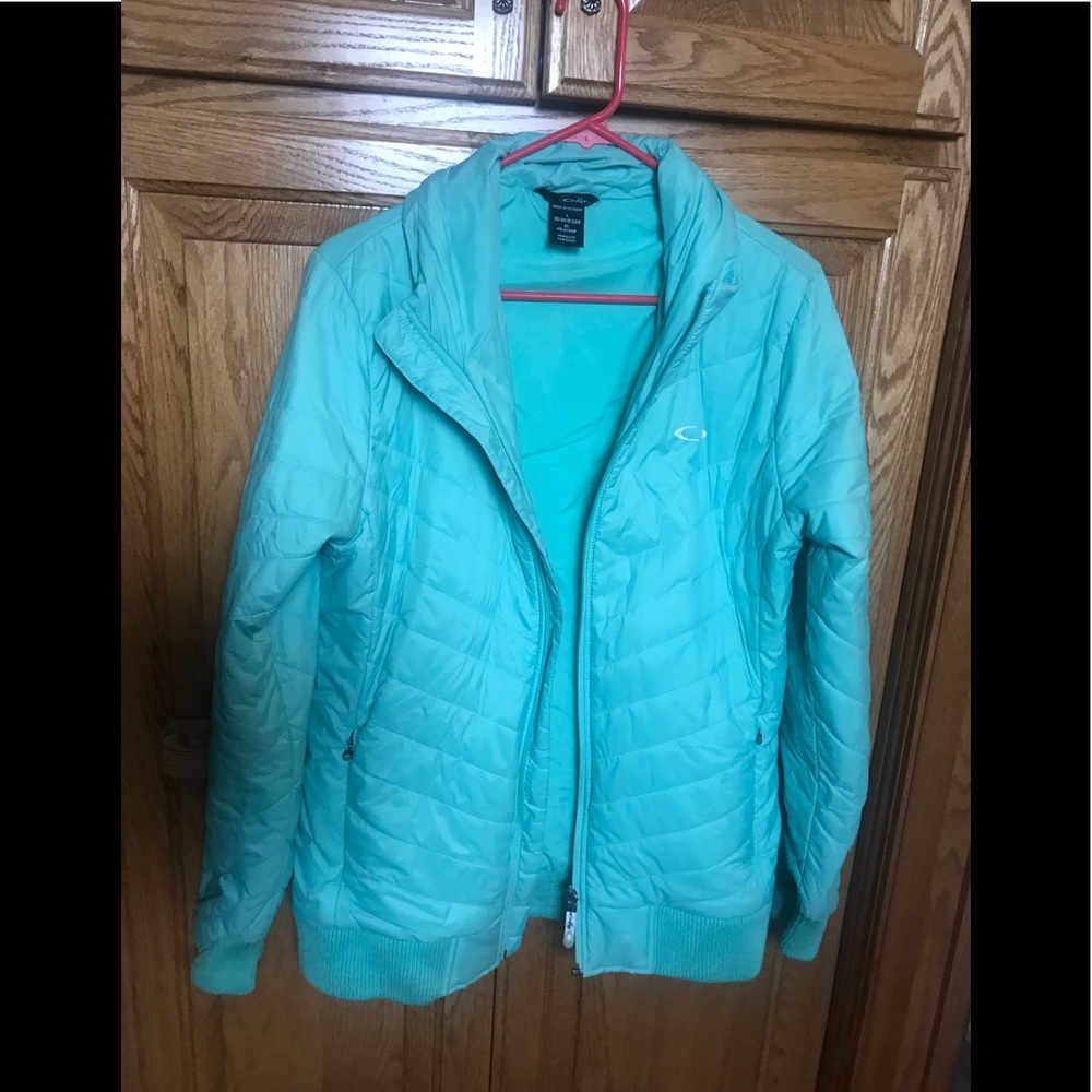 oakley jacket mint green
